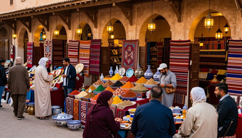 Moroccan Souk Shopping