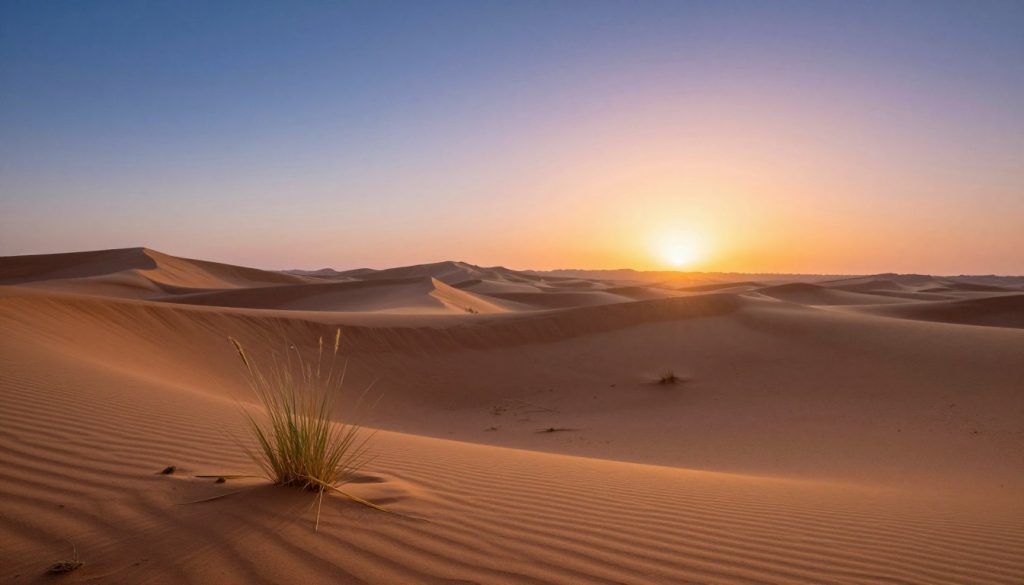 Sahara sunrise Sahara sunrise