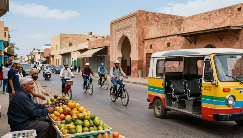 budget transportation in morocco